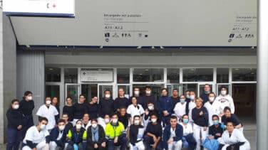 El trabajo de limpieza y desinfección, una de las claves del éxito del hospital de Ifema