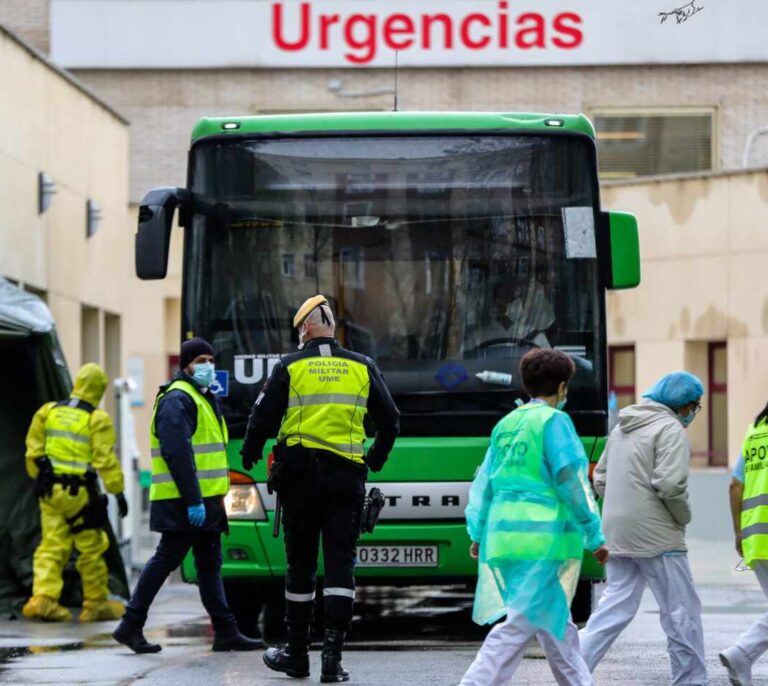 El número de muertos en Madrid baja de 100 las últimas 24 horas