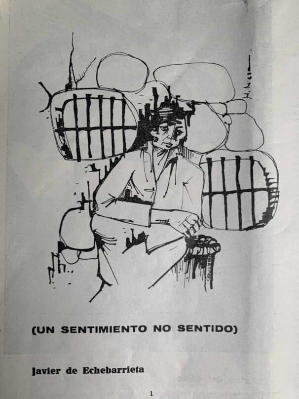 Portada de artículo de Echebarrieta en Sarrico.