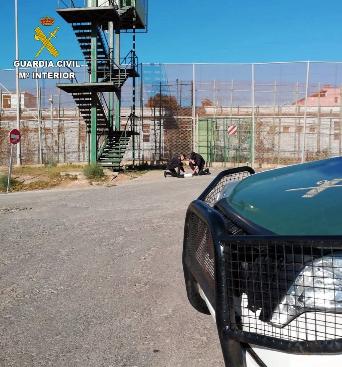 Melilla registra uno de los saltos de la valla más violento de los últimos meses
