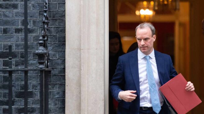 Raab en el puesto de Johnson