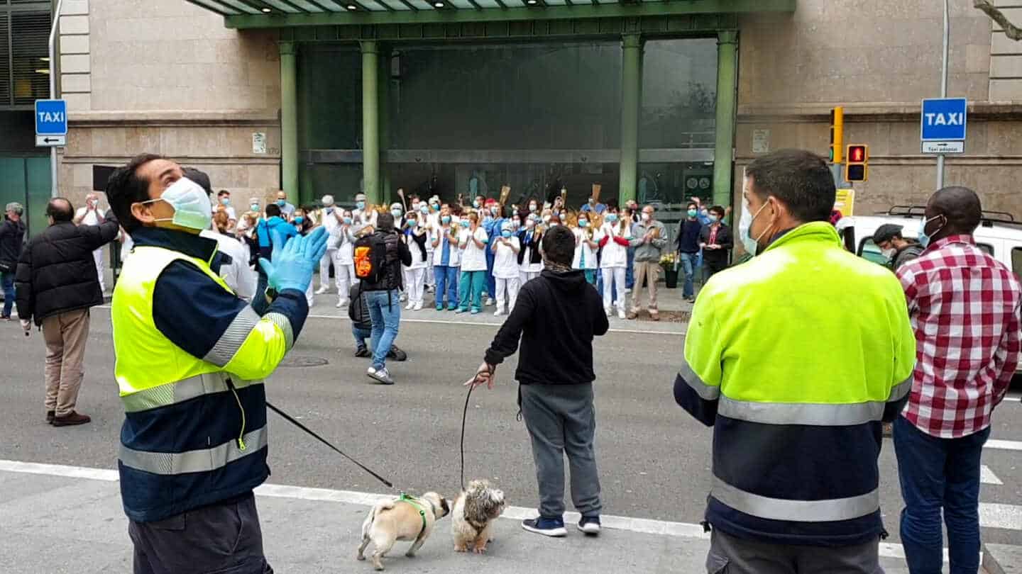 Fotograma Vídeo Agradecimiento Suez a los trabajadores