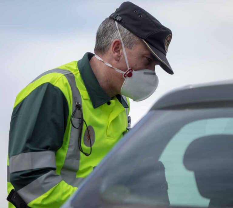 La Audiencia Nacional rechaza obligar a la Guardia Civil a hacer test a los agentes que están en la calle