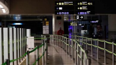 Uno de cada cuatro aeropuertos permanece cerrado y ya sólo abre si lo pide una aerolínea