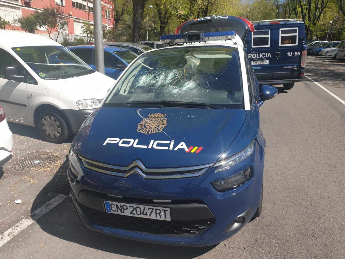 Detenido en Madrid por intentar rajar a varios policías con dos catanas