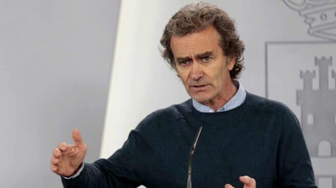 El director del Centro de Coordinación de Alertas y Emergencias Sanitarias, Fernando Simón, ofrece una rueda de prensa tras la reunión del comité de seguimiento de la pandemia.