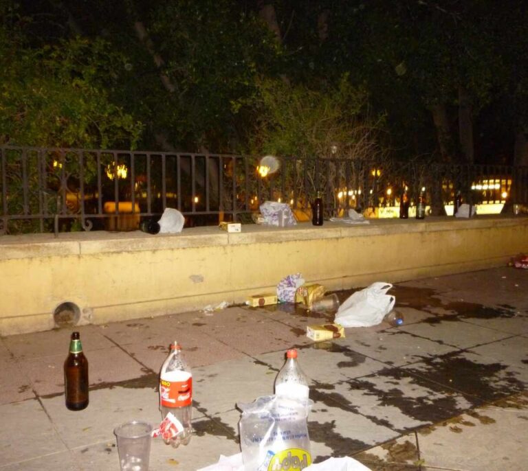 Desmantelada una 'rave' con más de 200 personas en un parque de Madrid