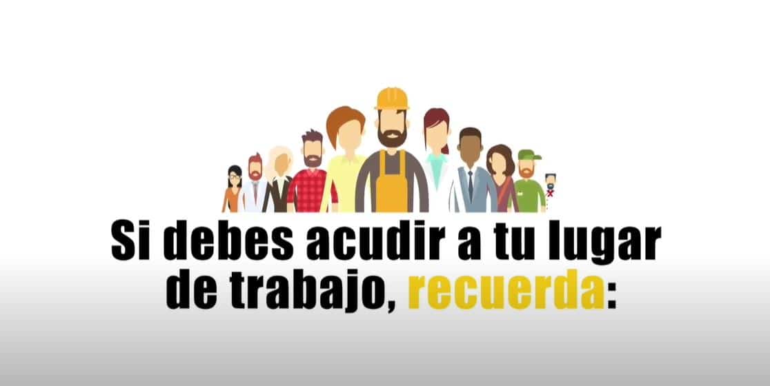 Las recomendaciones del Gobierno para quienes tienen que volver al trabajo