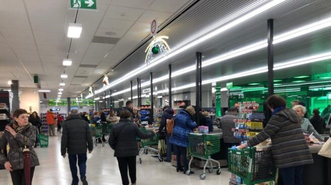 Pasillo supermercado