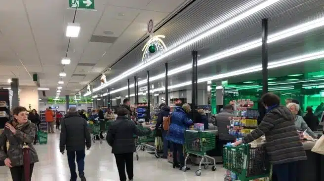 Así se extiende el Covid-19 en los pasillos del supermercado