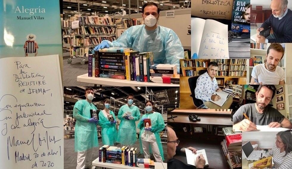Planeta donará un centenar de libros a la biblioteca 'Resisitiré' del Hospital de IFEMA