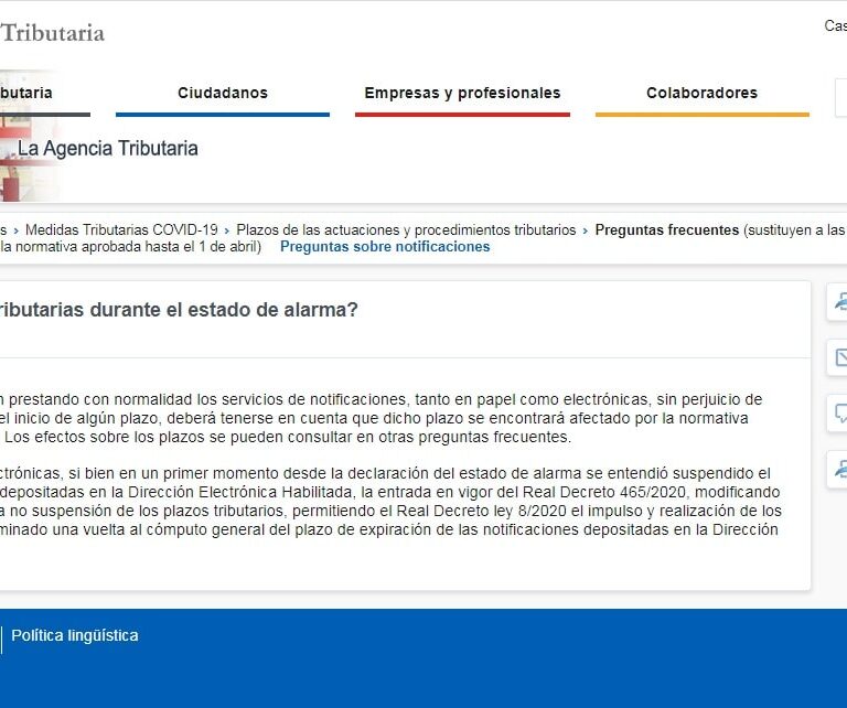 Cuidado: las notificaciones de Hacienda a autónomos siguen teniendo efecto durante esta crisis