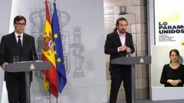 Iglesias reprochó a Sánchez el lío de los niños y apunta a Calvo como responsable