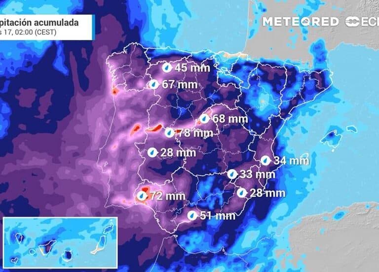 Se avecina un episodio de tormentas fuertes