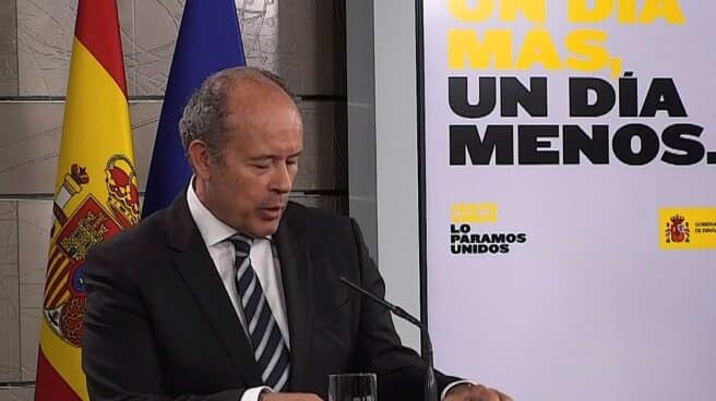 El ministro de Justicia, Juan Carlos Campo.