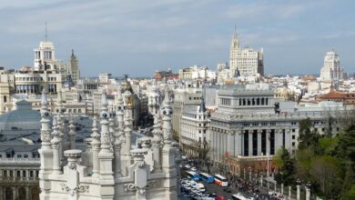 La contaminación por NO2 en Madrid cae un 61%, dejándola en mínimos históricos