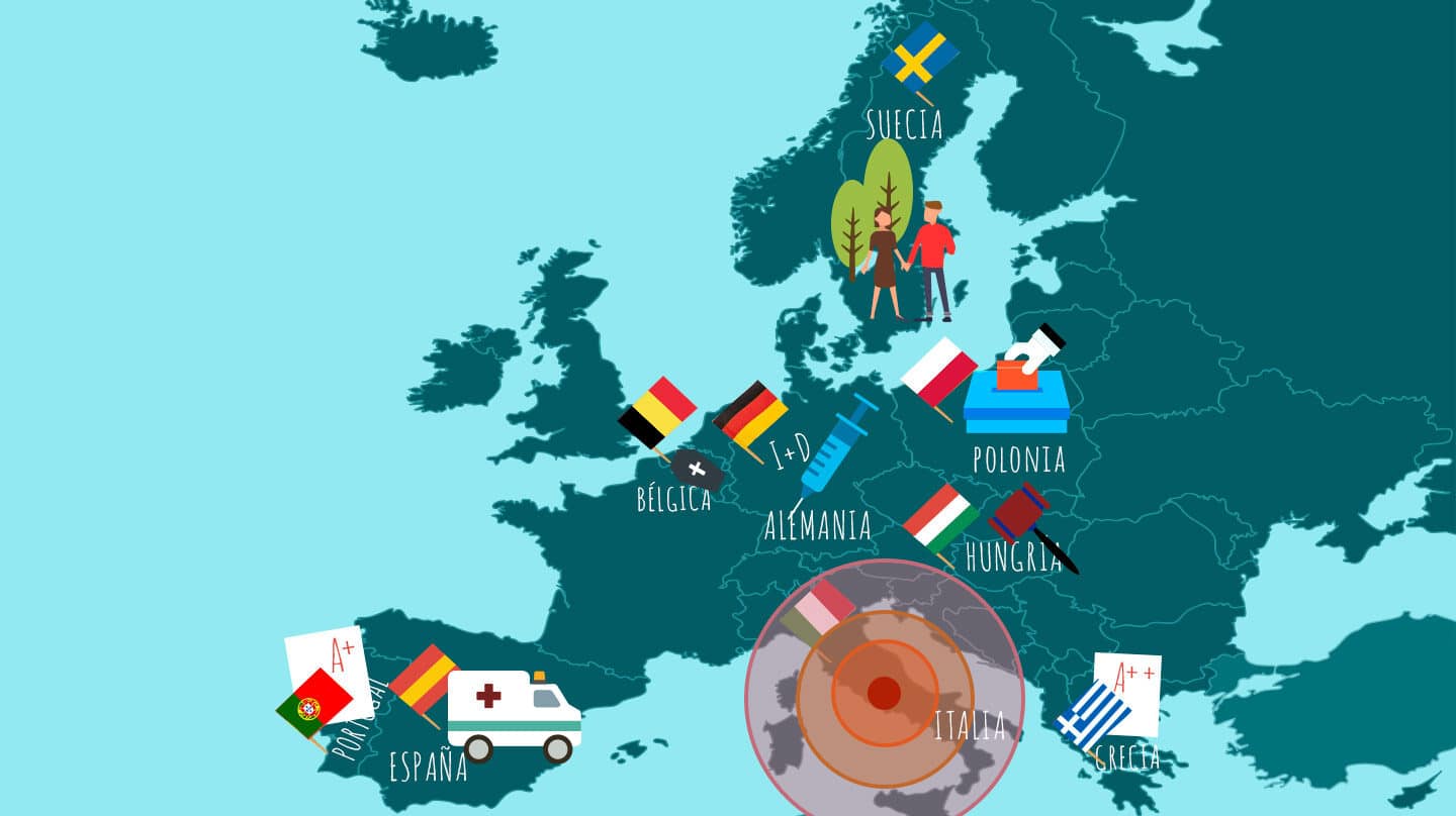 Las mil caras de Europa frente al Covid: del milagro griego a la mano dura  de Orban - El Independiente