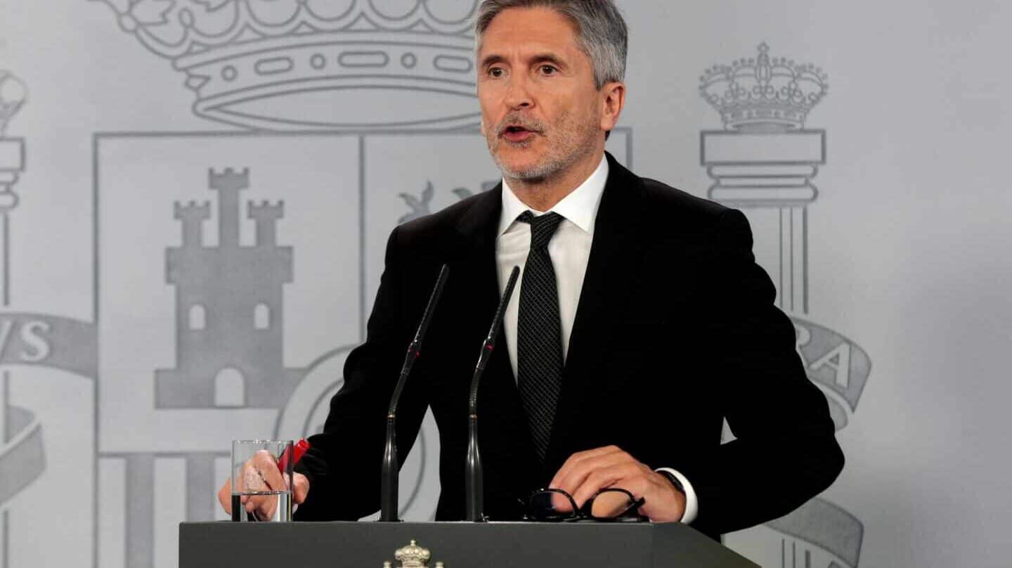 Grande-Marlaska en Moncloa. EP