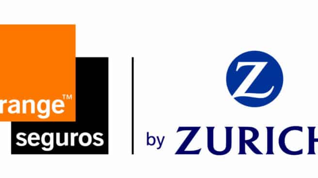 Logotipo de la alianza de Orange y Zurich para el negocio asegurador.