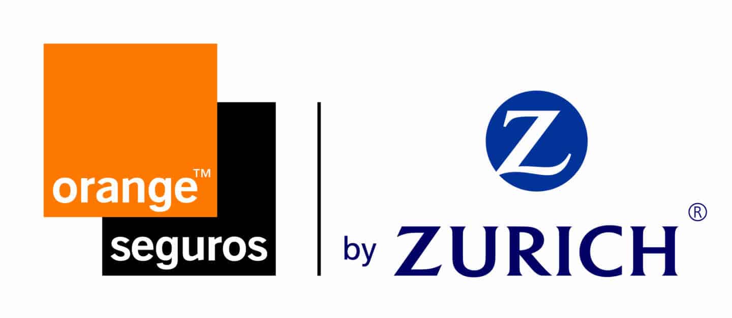 Logotipo de la alianza de Orange y Zurich para el negocio asegurador.