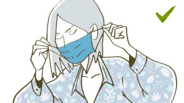Cómo usar la mascarilla quirúrgica