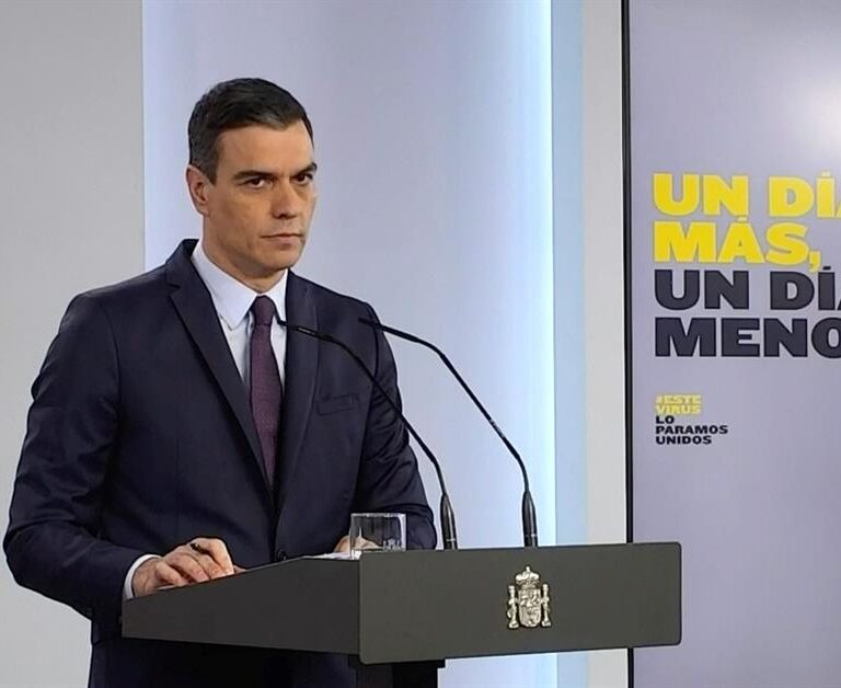 Sánchez admite que la economía y el empleo no se recuperarán plenamente hasta 2023