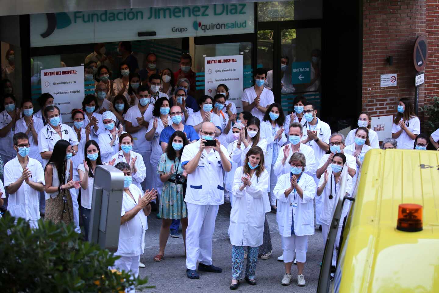 Los sanitarios españoles al frente del  COVID-19, premio Princesa de Asturias de la Concordia