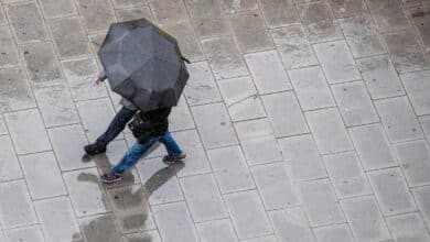 Fuertes tormentas mañana en el Cantábrico, alto Ebro y en zonas de la meseta