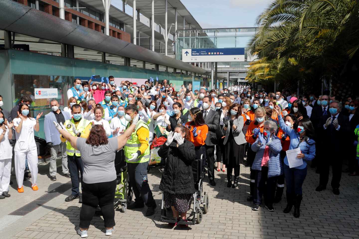 La Delegación del Gobierno en Madrid investigará el acto masivo de Ifema