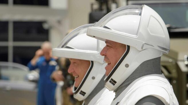 SpaceX Demo-2 Crew Walkout