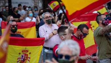 La Fiscalía dice que el estado de alarma no es suficiente para prohibir manifestaciones