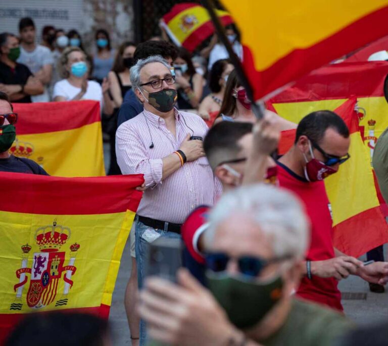 La Fiscalía dice que el estado de alarma no es suficiente para prohibir manifestaciones