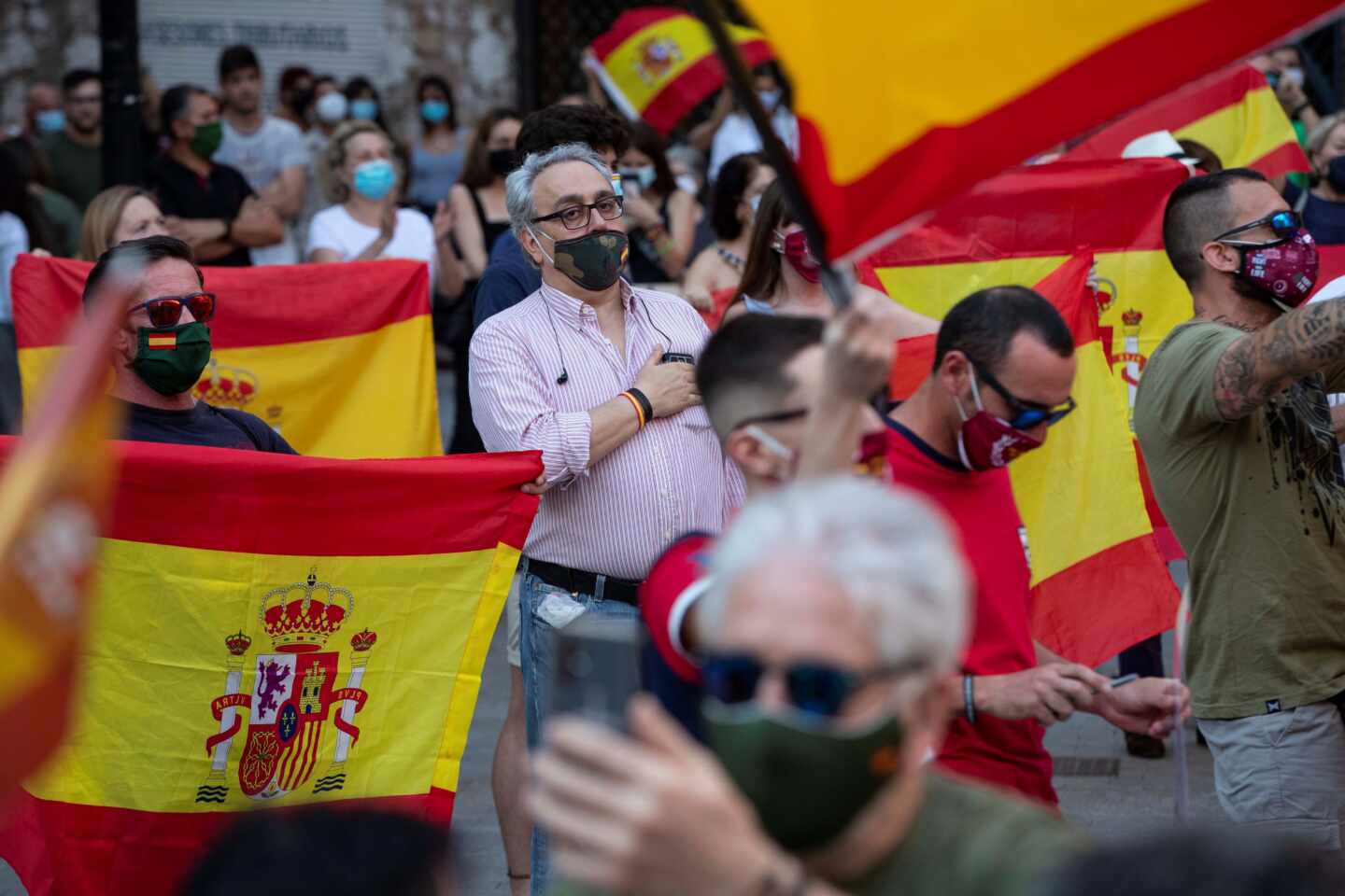 La Fiscalía dice que el estado de alarma no es suficiente para prohibir manifestaciones