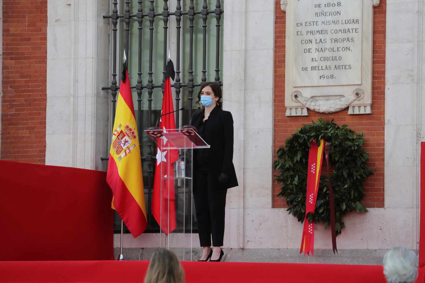 Ayuso elogia a Margarita Robles: es "una nueva Manuela Malasaña" para Madrid
