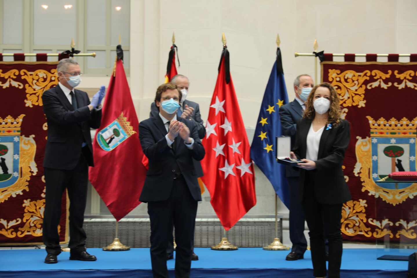 El discurso de la doctora que ha recogido la Medalla de Honor a los madrileños