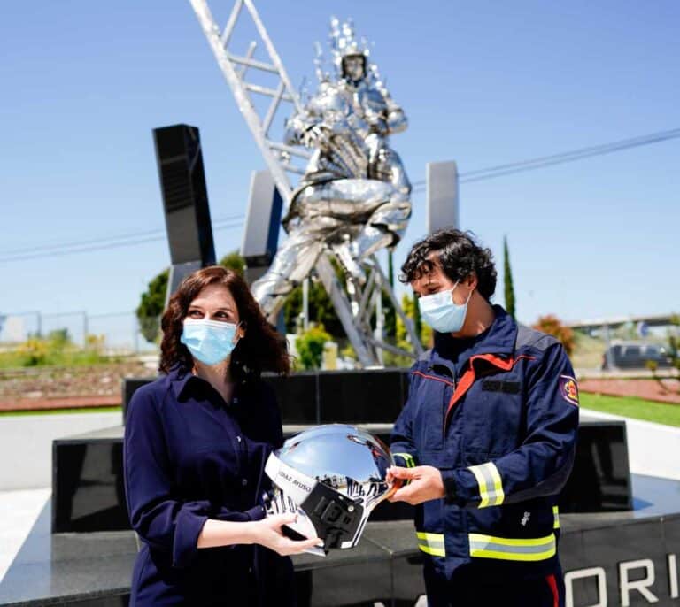 Díaz Ayuso: "Queremos que el uso de mascarillas sea obligatorio en todos los lugares públicos"