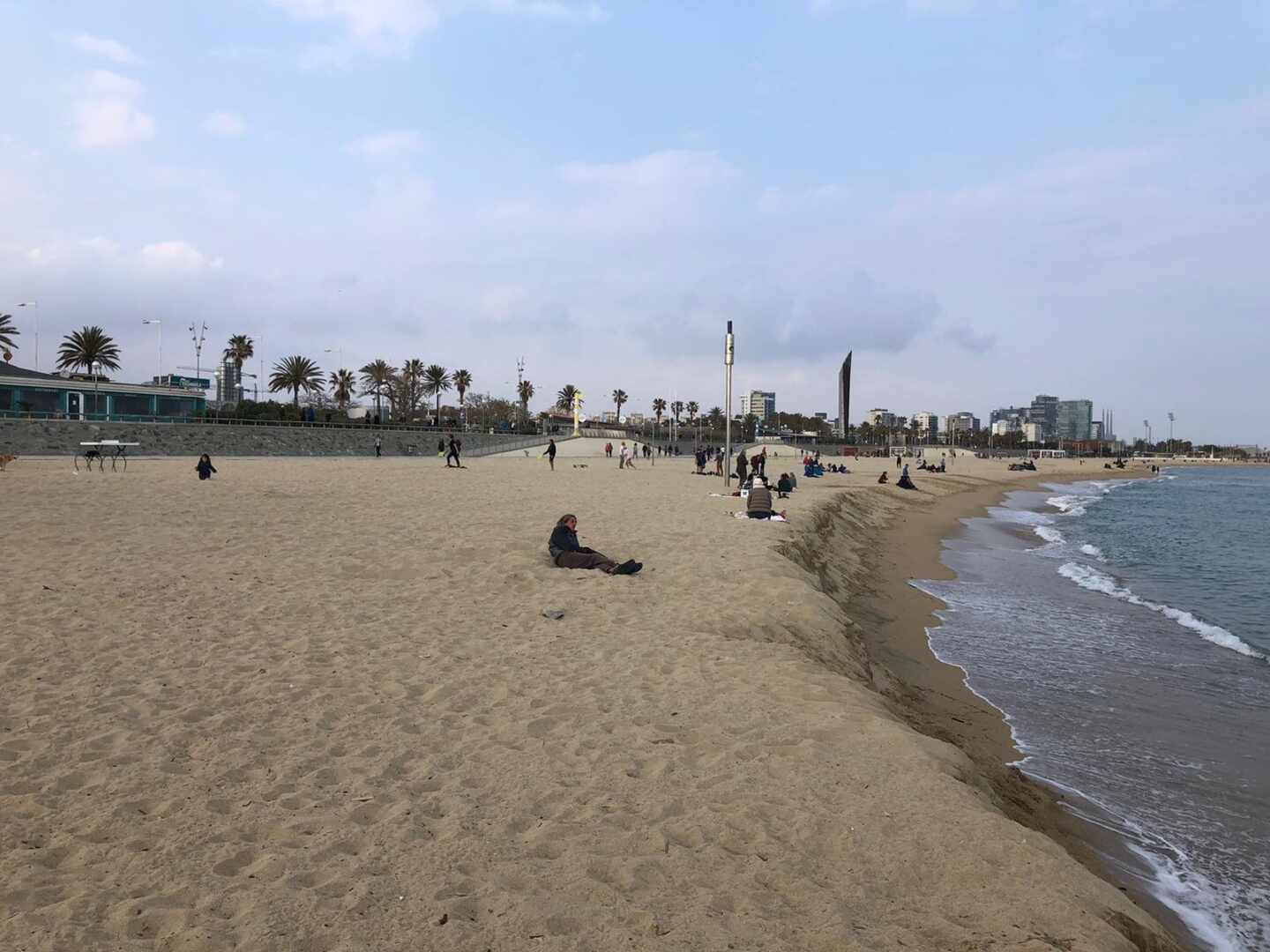 Playa de Barcelona.