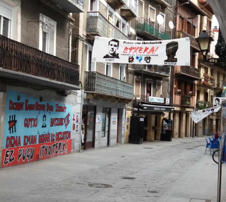 Rentería, el mural de ETA sin disolver