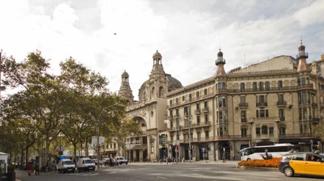 Rambla de Catalunya, Barcelona, Cataluña, España