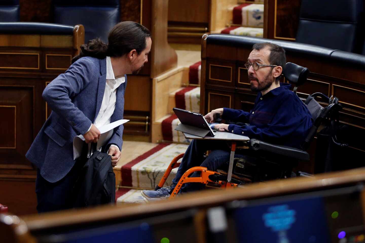 Echenique dice que seguir a Pablo Iglesias es "un imperativo histórico"