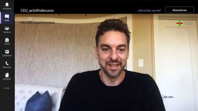Final curso Pau Gasol CEU
