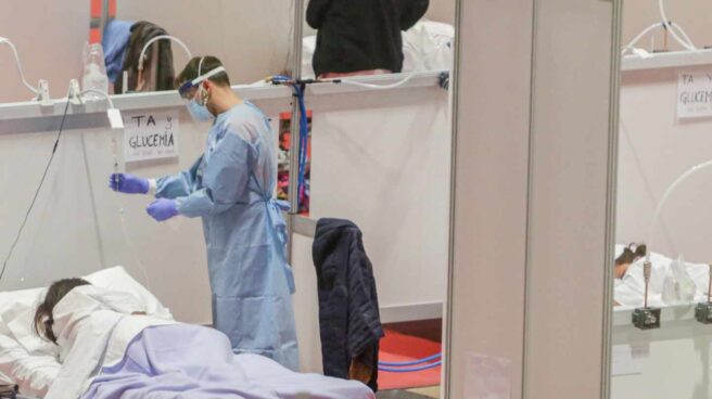 Atención sanitaria en plena crisis del coronavirus.