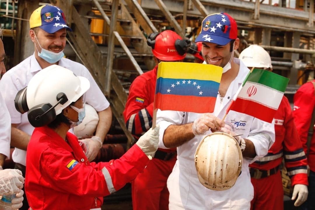 Irán barcos gasolina