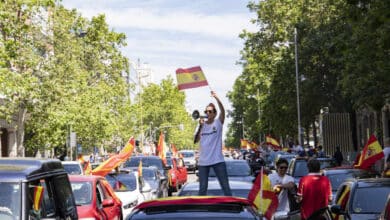 Hablan los manifestantes de Vox: "La calle no es de la izquierda"