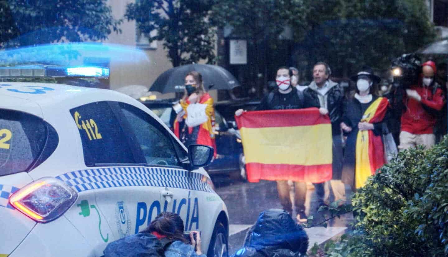 Protestas en Núñez de Balboa