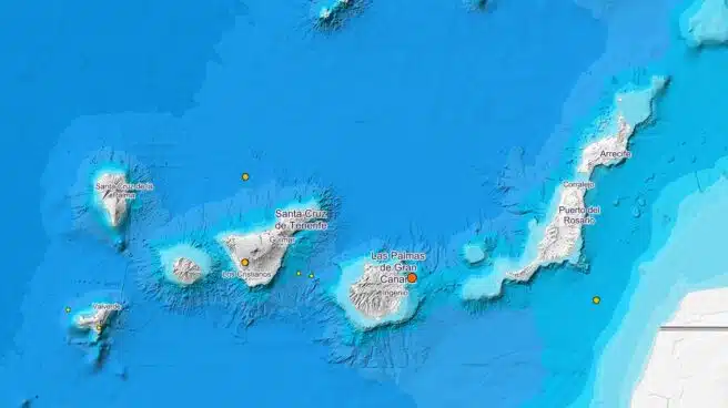 Detectados ocho movimientos sísmicos en Canarias durante la madrugada