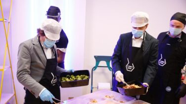 Fundación Mapfre, el Ayuntamiento de Madrid y Cesal repartirán 60.000 almuerzos en Villaverde