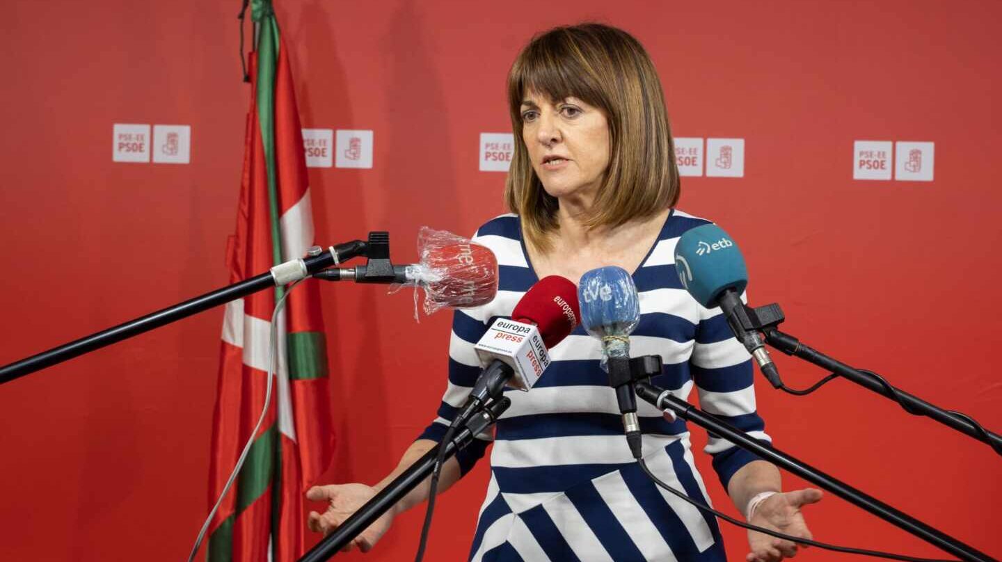 La secretaria general del PSE, Idoia Mendia.