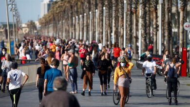 Los españoles toman las calles para hacer deporte