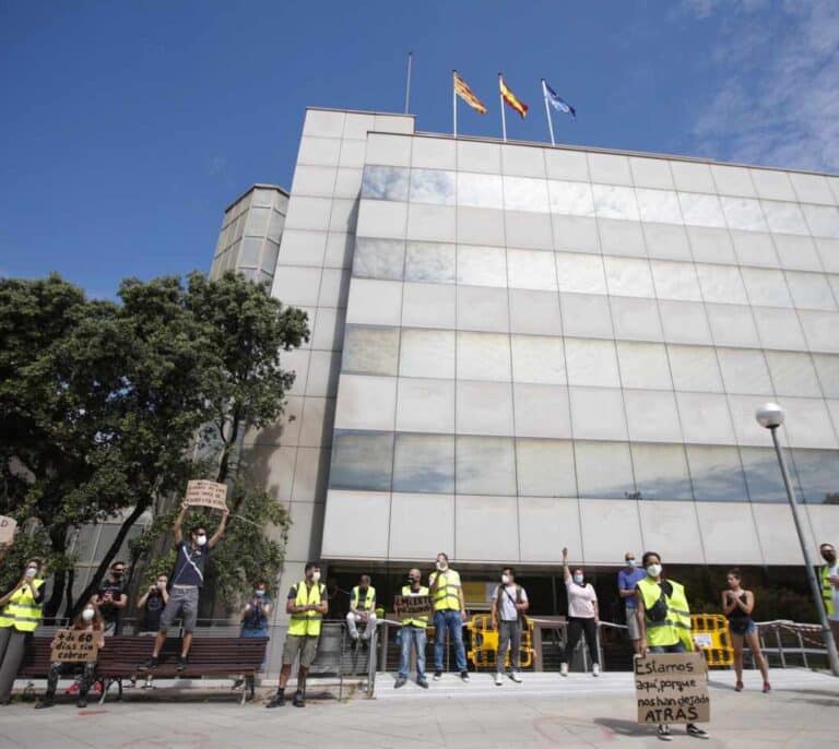 Unos 800 empleados del SEPE han estado sin trabajar durante la gestión de los ERTE